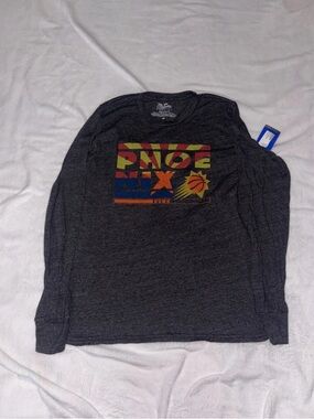 Majestic Threads Phoenix Suns Long Sleeve Shirt Size Medium New With Tags
